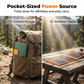 Portable Solar Panel with USB Charging