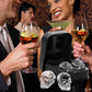 💀 50% RABATT NU!! 🧊 DIY Silikonform Dödskalle Isbitar – Livsmedelsgodkänd, Långsamt Smältande & Perfekt För Whiskey, Cocktails & Halloweenfester 🎃
