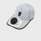🌞 50% RABATT NU! 🍃 Andningsbar Baseballkeps med Solfläkt – Dubbel Strömkälla, 360° Justerbar Fläkt & UPF50+ Skydd 🧢