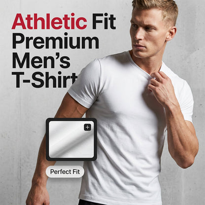 Herr Slim Fit Rund Hals T-Shirt