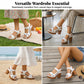Tidsbegränsad rabatt – bästsäljande sandaler! 🔥👡 Damernas sommarplattformssandaler med ett band