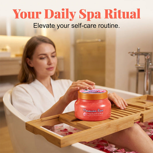 💐50% RABATT! Fuktgivande Kroppsskrubb – Exfolierar & Vårdar Huden 🌸🧴【Begränsat Erbjudande】
