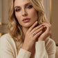 💍 50% RABATT! ✨ Elegant Gnistrande Kubisk Zirkonia Ring – Tidlös Design, Högglans Finish & Perfekt För En Stjärnklar Look 🌟