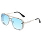 🕶️ 50% RABATT NU! ✨ Retro Dubbel Bridge Metallram Solglasögon – UV400 Skydd, Klassisk Design & Perfekt För En Tidlös Stil I Sommar ☀️