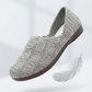 🔥 50% RABATT! 🔥Andningsbara, vävda slip-on-ballerinaskor för dam