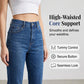 Högmidjade Raka Jeans för Dam – Klassiska, Bekväma & Tidlösa