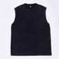 👕 50% RABATT! 🔥 Herr Vintage-tvättad Ärmlös Linne – Andningsbar, Lätt & Perfekt För En Ledig Sommarlook Eller Gymträning 💪