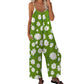 💮Dam Blommig Jumpsuit med Vida Ben
