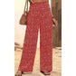 👖 50% RABATT! ✨ Damers Rynkade Högmidjeda Bredbyxor – Bekväm Passform, Elegant Design & Perfekt För En Stilren Look 🌸