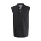 👕 50% RABATT NU! ✨ Retro Style Sleeveless T-Shirt with Three Buttons – Vintage Washed & Klassisk Henleykrage – Perfekt för Sommar & Ledig Stil ☀️