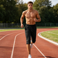 🩳 BEGRÄNSAD TID 50% RABATT! 💨 Herr Snabbtorkande Sport Capribyxor – Sträckbara, Dragkedjefickor, Mångsidiga 🏃‍♂️