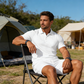 Herr Sommar 2-delat Polo & Shorts-set