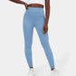🔥🎁Nyhet 50 % RABATT🔥Casual-leggings i stretchig denim med hög midja och bakfickor