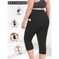 Damleggings med hög midja och fickor – Capri-modell