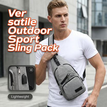 Multifunktionell Sportväska för Utomhusbruk – Slingbag
