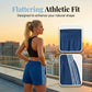 Dam Andningsbara Atletiska Shorts