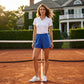 Dam Andningsbara Atletiska Shorts