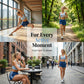Dam Andningsbara Atletiska Shorts