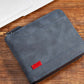 Herr PU-Läder Blixtlås Bifold Plånbok