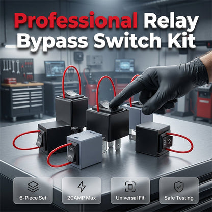 Fordons Reläprovare och Bypass Jumper Set