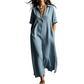 👗 50% RABATT NU! 🌿 Elegant Bomullslinne Maxiklänning – Andningsbar, Chic & Med Fickor ✨