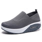 👟💨 Luftkuddade slip-on promenadskor i mesh