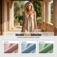 Frayed Edge V-Neck Mini Slip Dress