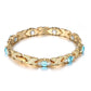 💎 BEGRÄNSAD TID 50% RABATT! ✨ Modernt Magnetarmband – Strass, Guld/Silver, Välmående ✨