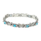 💎 BEGRÄNSAD TID 50% RABATT! ✨ Modernt Magnetarmband – Strass, Guld/Silver, Välmående ✨