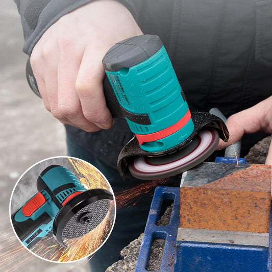 🔄 50% RABATT! 🔧 Mini borstlös vinkelslip – Kompakt & kraftfull – Justerbar hastighet, sladdlös – perfekt för trä, metall eller små renoveringsjobb hemma 🛠️