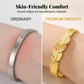 🍃 50% OFF NOW! ✨ Plated Leaf Open Cuff Bracelet – Adjustable Stainless Steel, 18K Gold/Silver Finish – Nature-Inspired, Perfect for Daily Elegance or Gifting 💛