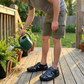 👞 BEGRÄNSAD TID 50% RABATT! ✨ Herr Stängd Tå Strandsandaler – Andningsbara, Kudädade, Kardborreband 🌊
