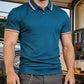 Herr kortärmad sportskjorta – 4-vägsstretch, andningsbar & ergonomisk passform 👕⚡