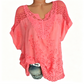 👚 50% RABATT NU! ✨ Elegant Spetsbroderad V-ringad Damtopp – Mjuk & Andningsbar – Perfekt för Alla Tillfällen – Storlek S-6XL 🌸