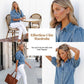 👚 LIMITED-TIME 50% OFF! ✨ Women's Puff Sleeve Denim Blouse – Button-Down, Lapel Collar, Lightweight 🌟