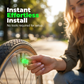 🔥 50% RABATT ⏰ Universella självlysande ventillock till däck 🚗✨ För bättre synlighet, säkerhet & cool stil på vägen 🌙