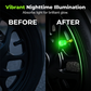 🔥 50% RABATT ⏰ Universella självlysande ventillock till däck 🚗✨ För bättre synlighet, säkerhet & cool stil på vägen 🌙