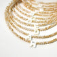 💎 50% RABATT! ✨ Romantiskt initialhalsband med pärlor – Pärlemorbokstäver & zirkonpärlor – Justerbart, personligt & perfekt som en meningsfull present eller vardagsaccessoar 💝