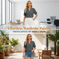 👚 50% RABATT! ✨ Avslappnad V-ringad blus med uppvikta ärmar & sidoslits – Lätt & ledig – Perfekt för vardag, resa eller en chic sommarlunch – feminin och luftig 🌸🌿