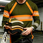 👕 50% OFF NOW! 💥 Men's Casual Contrast Stripe Long Sleeve Top – Color-block & premium blend – Crew neck, lightweight – perfect for layering or stand-alone style ✨