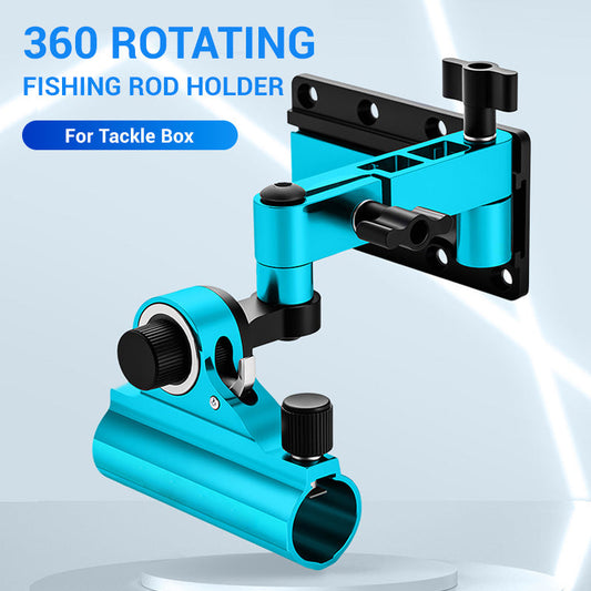 360° Roterbar Metspöhållare för Fisklådan
