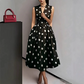 👗 50% OFF NOW! ⏰ Women's Polka Dot Sleeveless V-Neck Dress – Flowy & lightweight – Perfect for summer, brunch or beach days – playful and chic 🎀