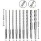 🏆LAST DAY SALE 50% OFF🔥9-Piece SDS Plus Hammer Drill Bit Set