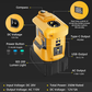 🔋 300W portabel inverter – 12V till 230V, med USB-portar, perfekt för laptop, mobil & kamera under resa & friluftsliv 🏕️