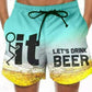 🩳 LIMITED-TIME 49% OFF! 💥 Men's 3D Graphic Printed Casual Shorts – Quick-Dry, Elastic Waist, Vibrant Print ✨