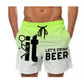 🩳 LIMITED-TIME 49% OFF! 💥 Men's 3D Graphic Printed Casual Shorts – Quick-Dry, Elastic Waist, Vibrant Print ✨