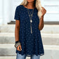 💥✨👚Dam Casual Polkadots Tuniktopp