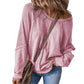 👚 50% RABATT NU! ✨ Casual Rundhalsad Topp med Lång Ärm – Andningsbar & Skön – Perfekt för Svala Dagar & Mysiga Kvällar 🌙
