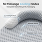 🐾 50% RABATT NU! ❄️ Andningsbar Kylande Husdjurssäng – Ortopedisk 3D-massage & Stödjande Bolster – Perfekt för Alla Raser 🛏️
