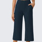 👖50% OFF!✨Women's Casual Wide Leg Cropped Pants – Side Pockets, Breathable, Versatile 🌿
